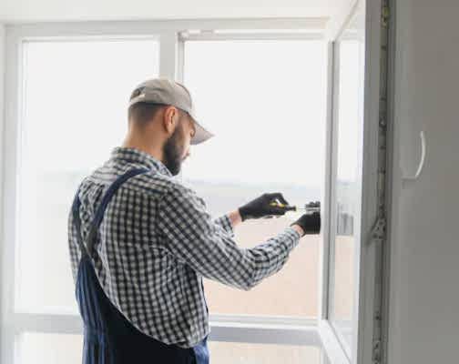 Как снять створку пластикового окна с петель