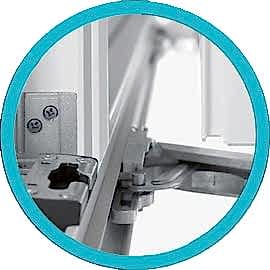 Замена глухой створки